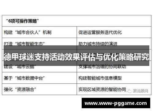 德甲球迷支持活动效果评估与优化策略研究